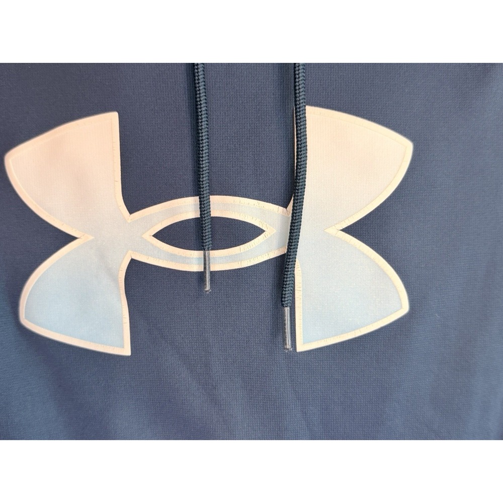 Womens Under Armour Teal Blue Loose Fit Lightweight Hoodie Sweatshirt XS - Picture 8 of 14